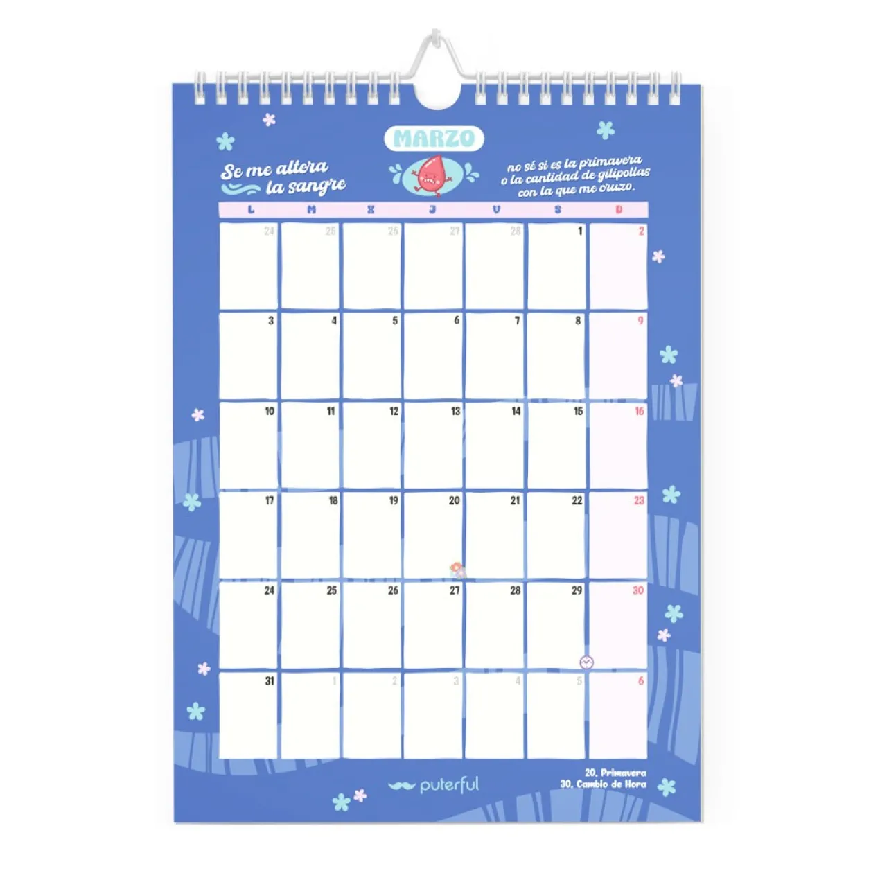 Calendario de Pared 2025 - Una Lloradita y a Seguir