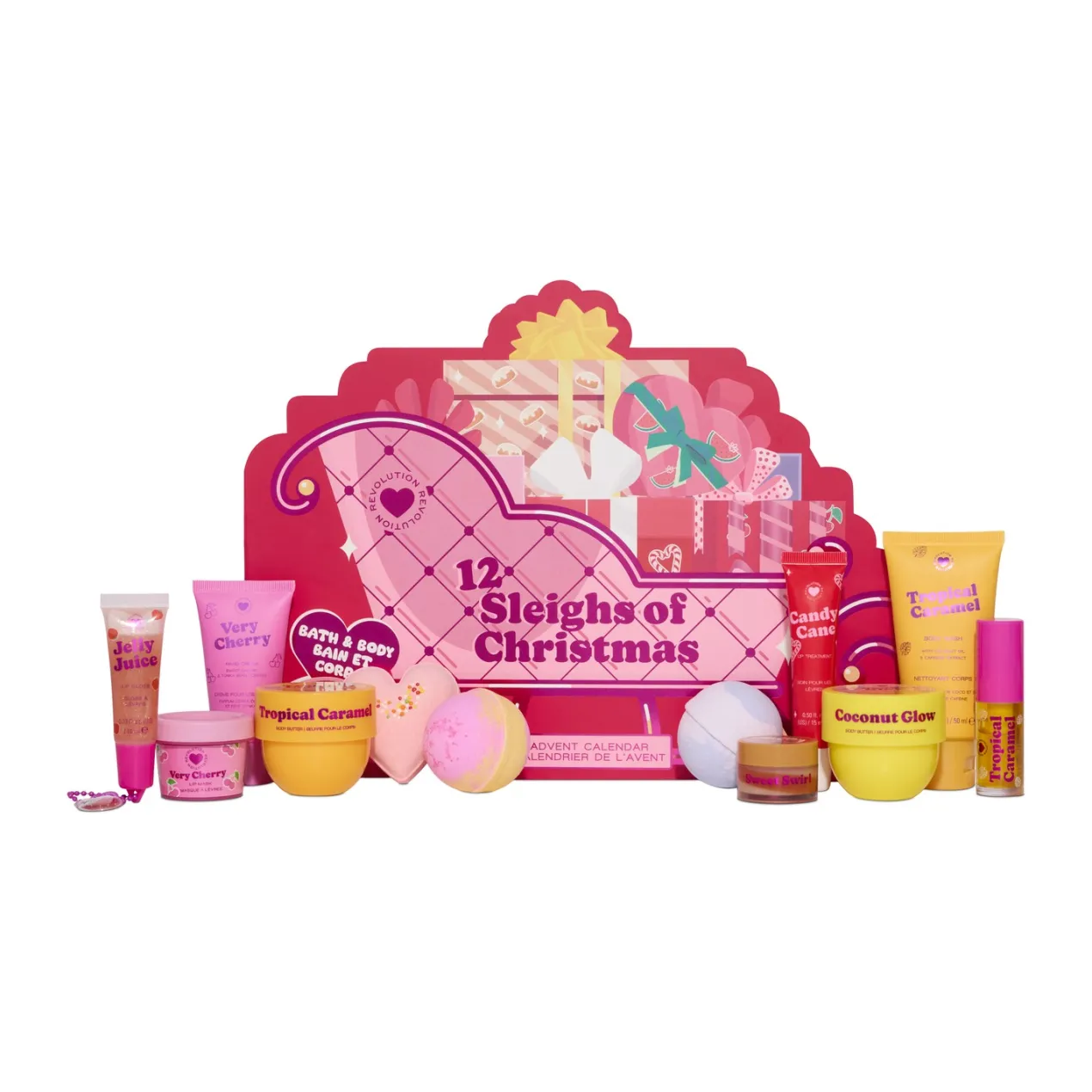 Calendario Adviento 12 Sleighs