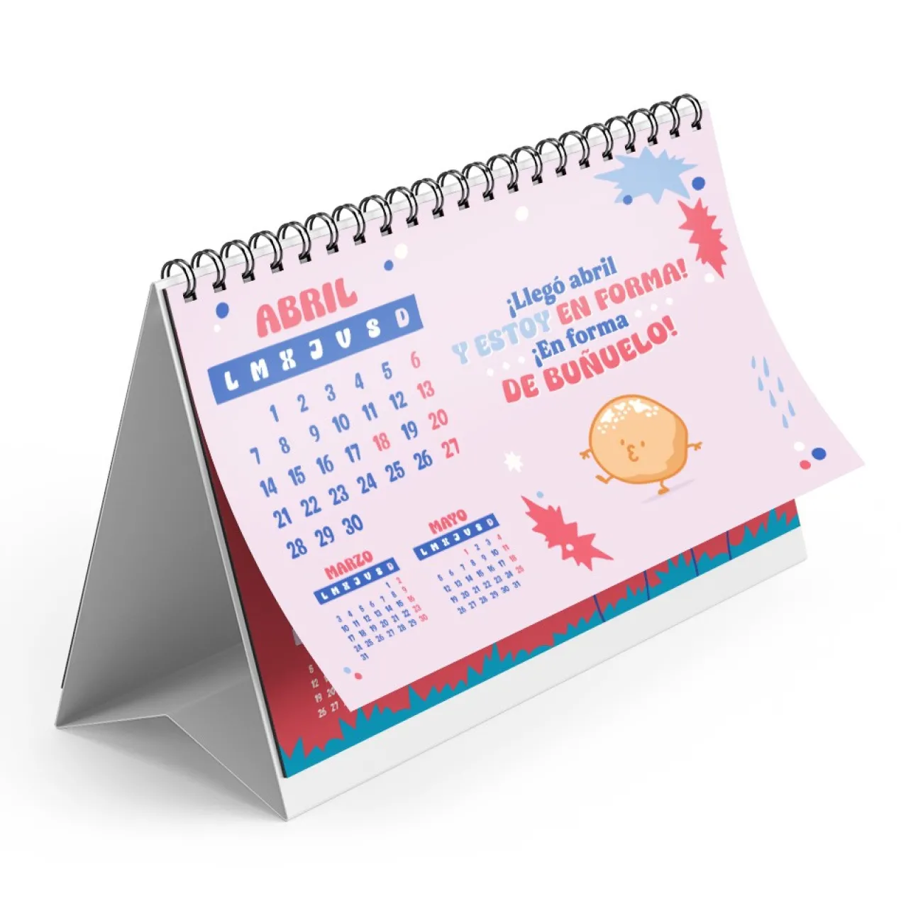 Calendario Sobremesa 2025 Una Lloradita y a Seguir