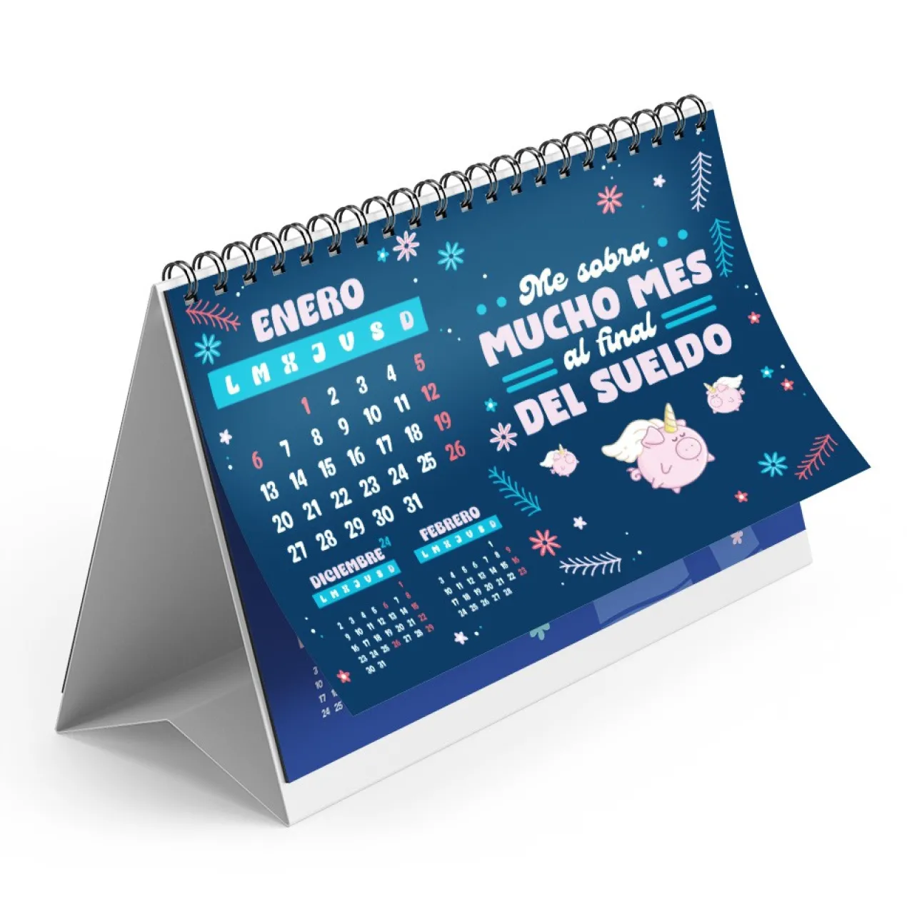Calendario Sobremesa 2025 Una Lloradita y a Seguir