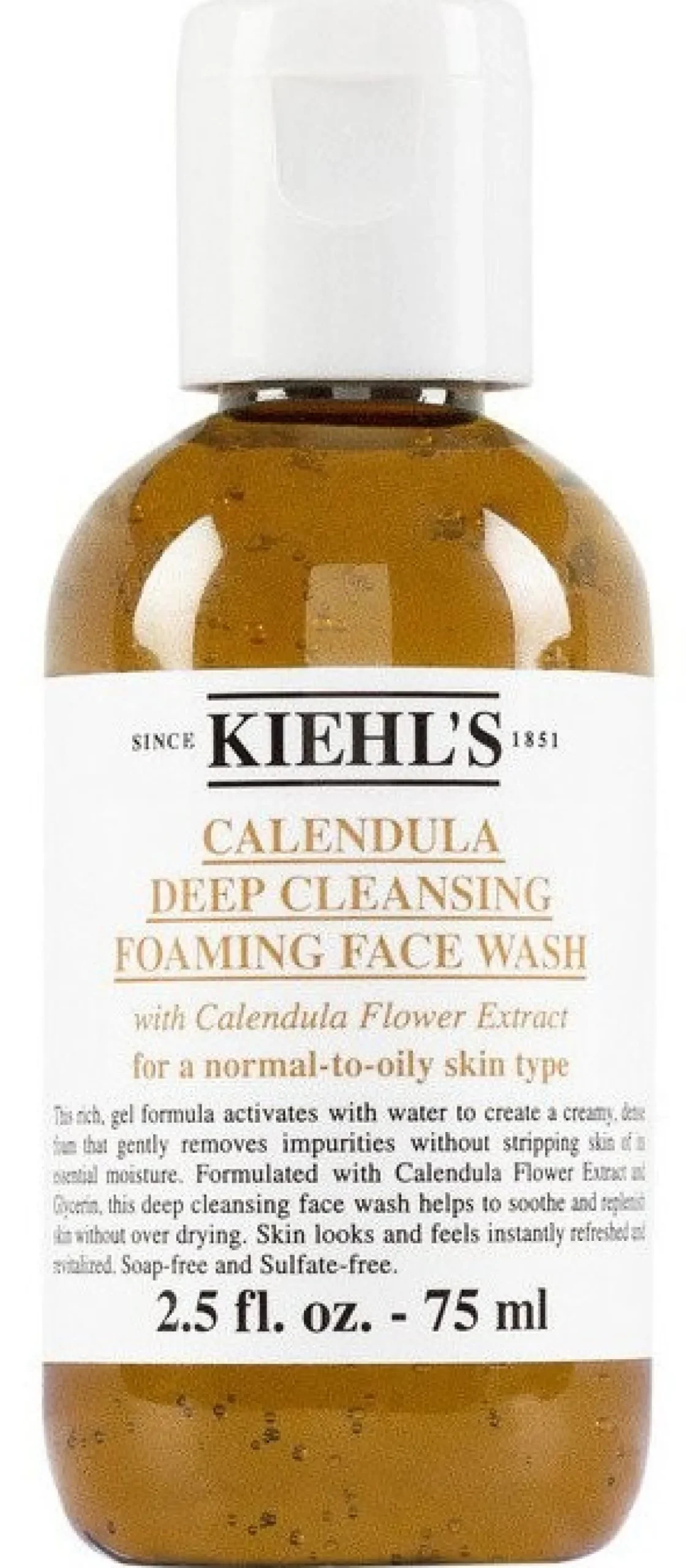 Calendula Deep Cleansing Foaming Face Wash Gel Limpiador Facial