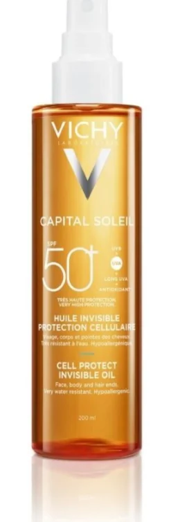Capital Soleil Aceite Invisible Protector Solar SPF 50+