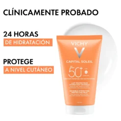 Capital Soleil Leche Hidratante Invisible SPF50+
