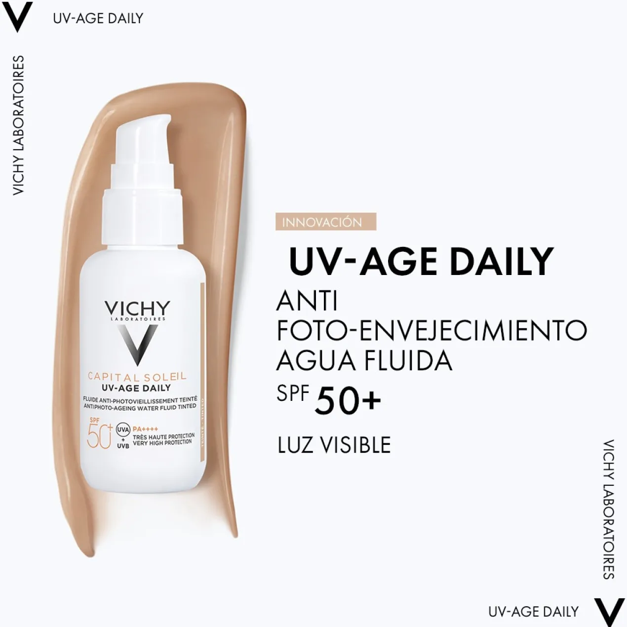Capital Soleil Uv Age Daily SPF50+ Protector Solar con Color