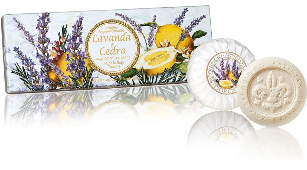 Capri Jabón de Manos Lavanda y Cedro