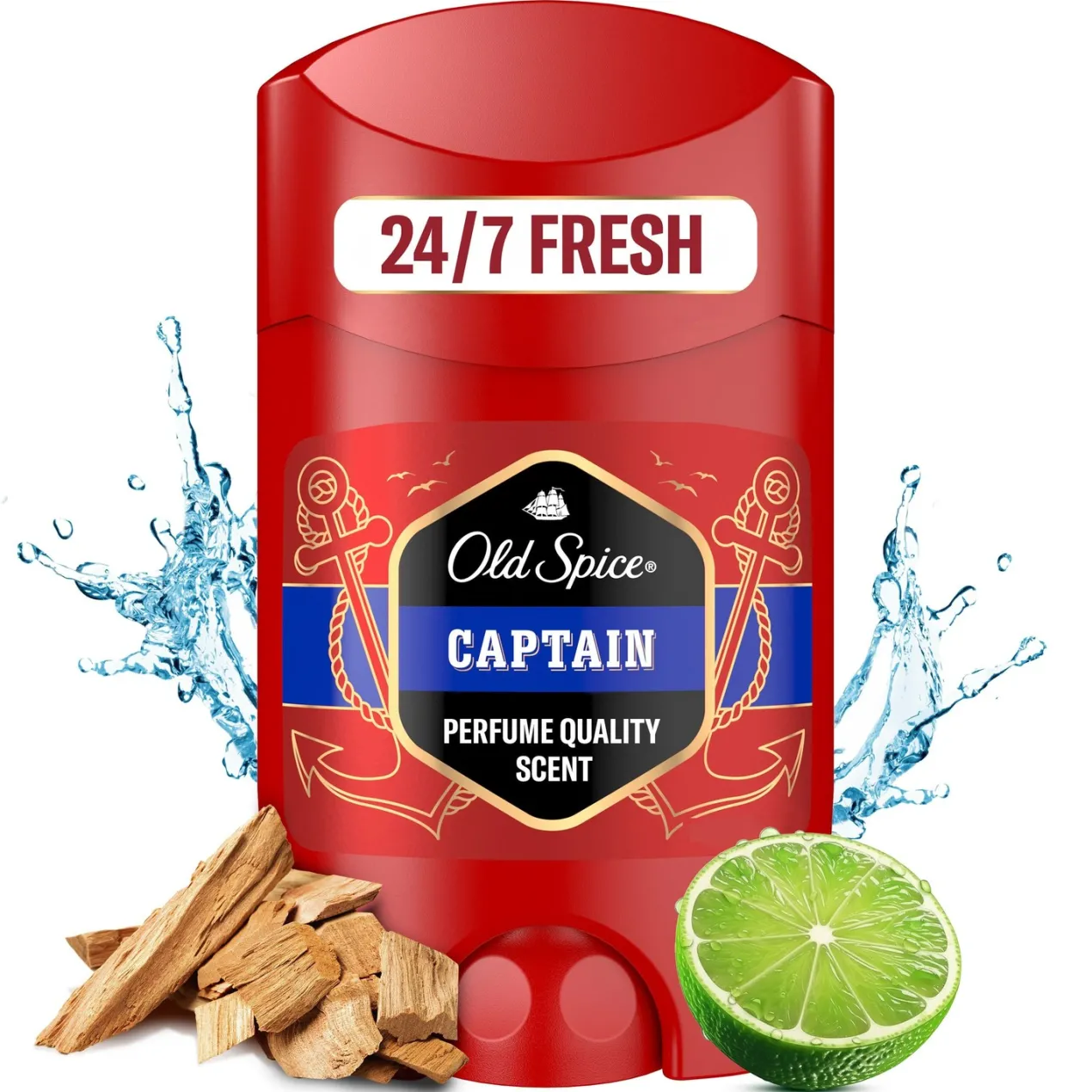 Captain Desodorante en Barra para Hombres