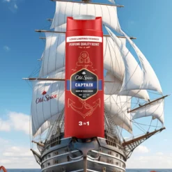 Captain Gel Ducha-Champú 3 en 1