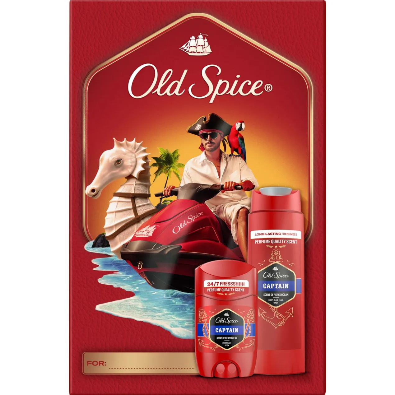 Captain Set De Regalo Para Hombre