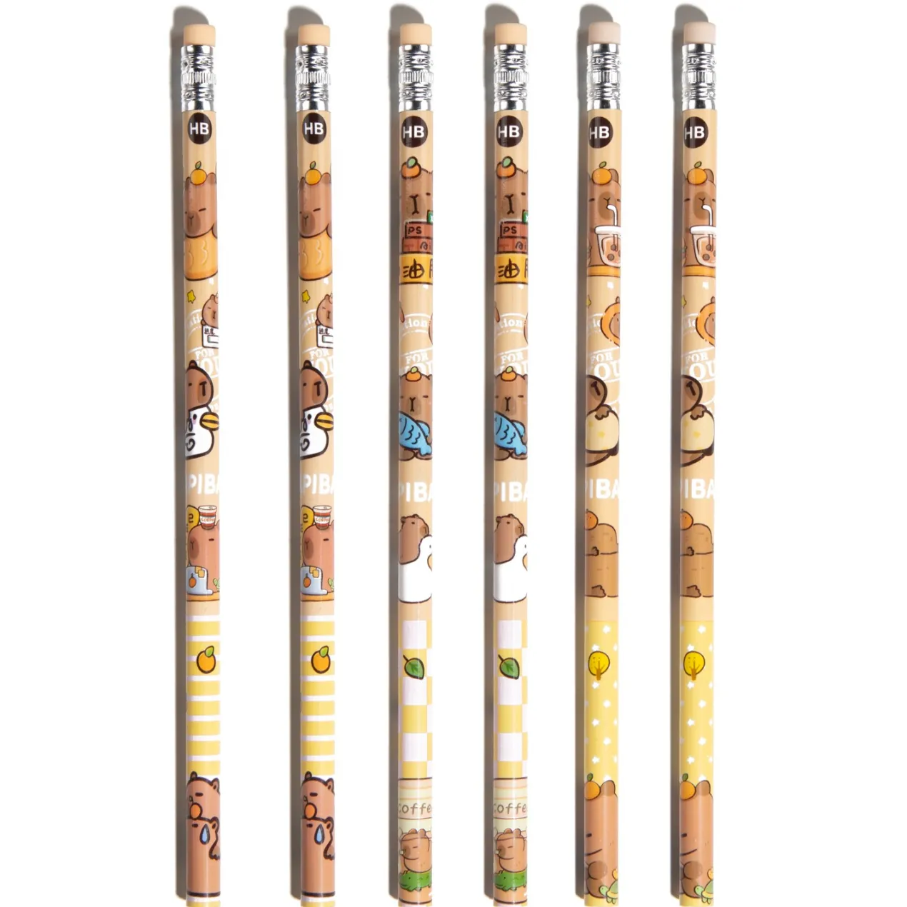 Capydraw Set de 6 Lápices