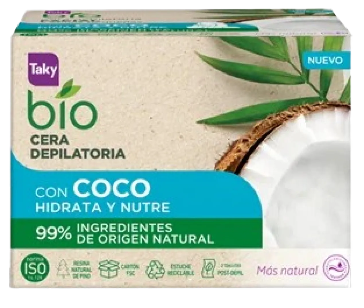 Cazoleta Depilatoria Coco