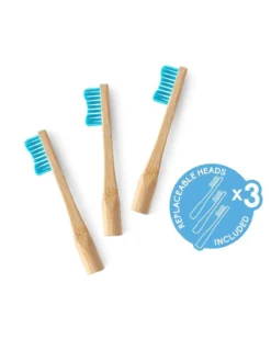 Cepillo de Dientes de Bambú con Cabezal Reemplazable Adult Soft