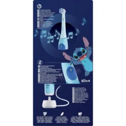 Cepillo Eléctrico iO Kids Disney Stich para Niños +6 Años