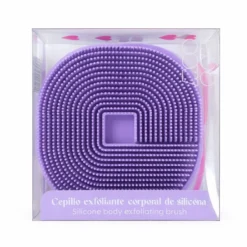 Cepillo Exfoliante Corporal de Silicona Grape Soda