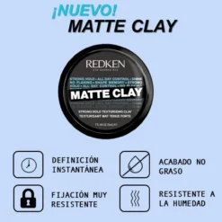 Cera de Peinado Matte Clay
