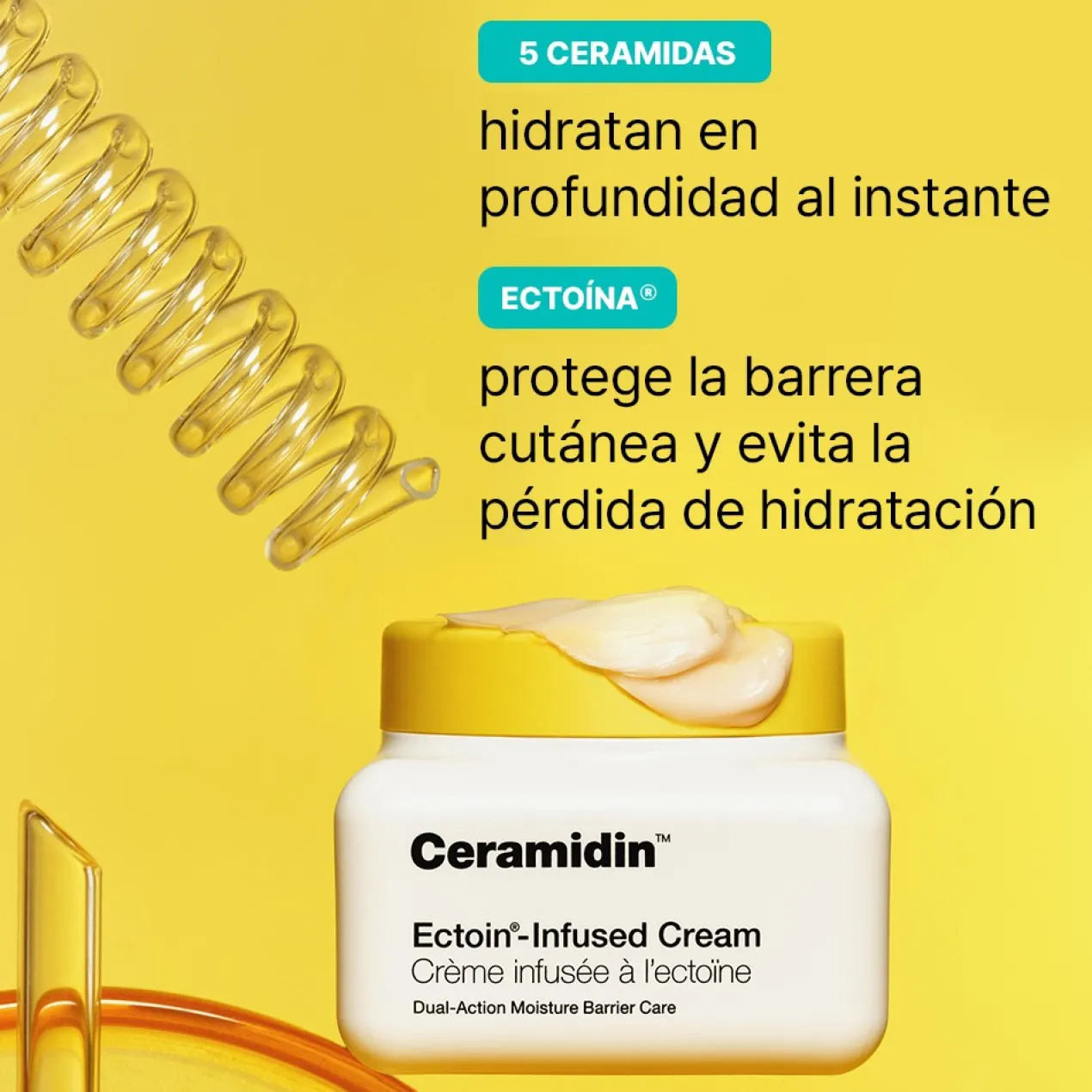 Ceramidin Crema Facial Hidratante con Ectoína