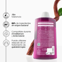 Champú Acelerador del Crecimiento con Adenosina y Quinina