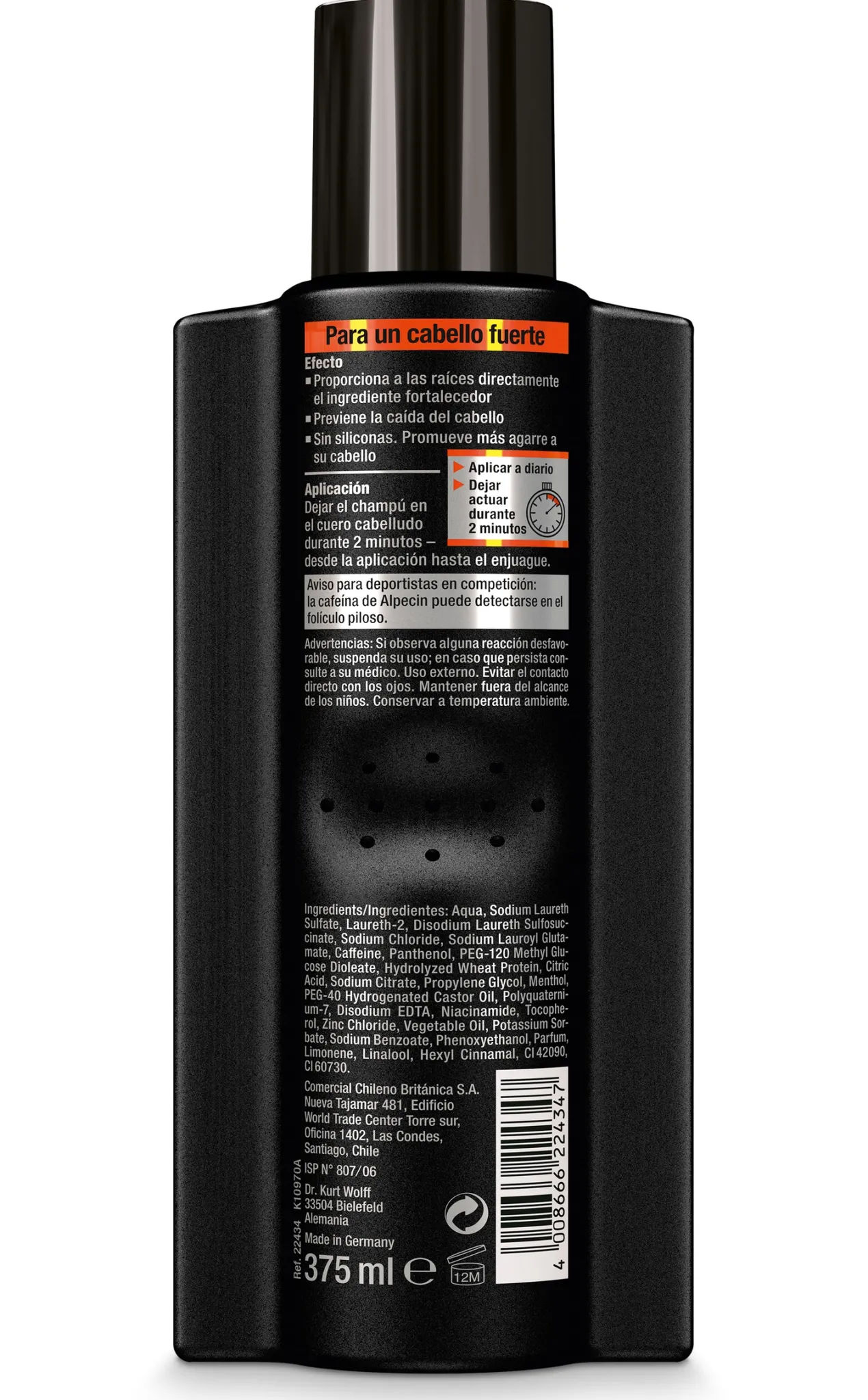 Champú Black Anticaída