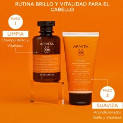 Champú Brillo y Vitalidad Naranja y Miel