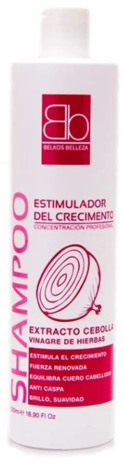 Champú de Cebolla Estimulador del Crecimiento