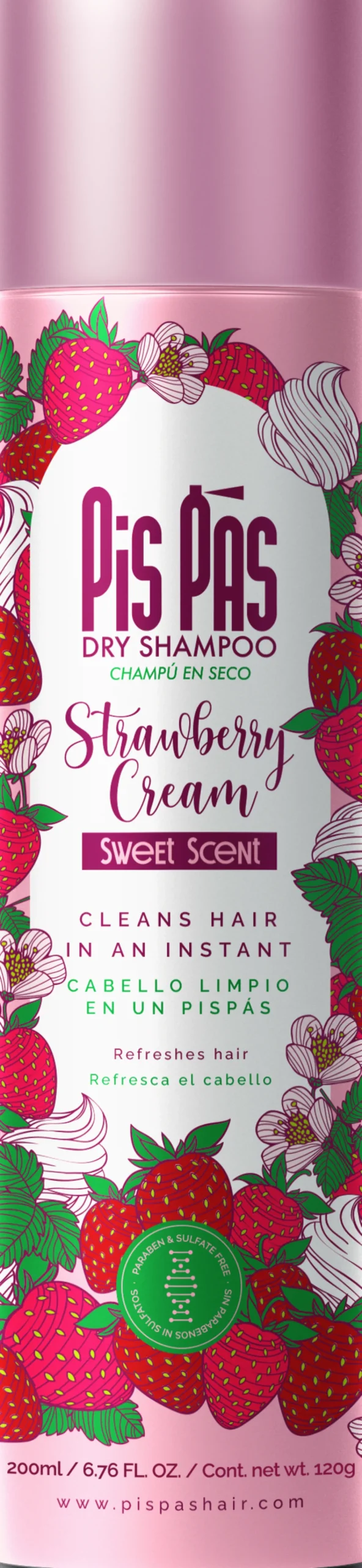 Champú en Seco Strawberry Cream