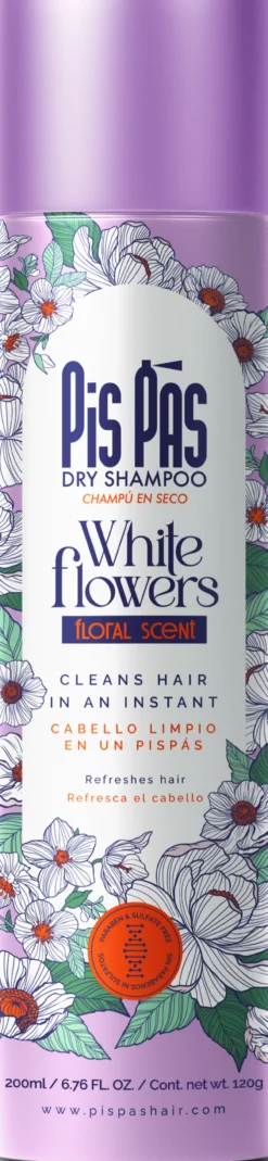 Champú en Seco White Flowers