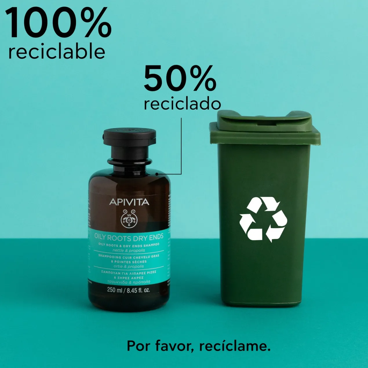 Champú Equilbrante Raíz Grasa y Puntas Secas