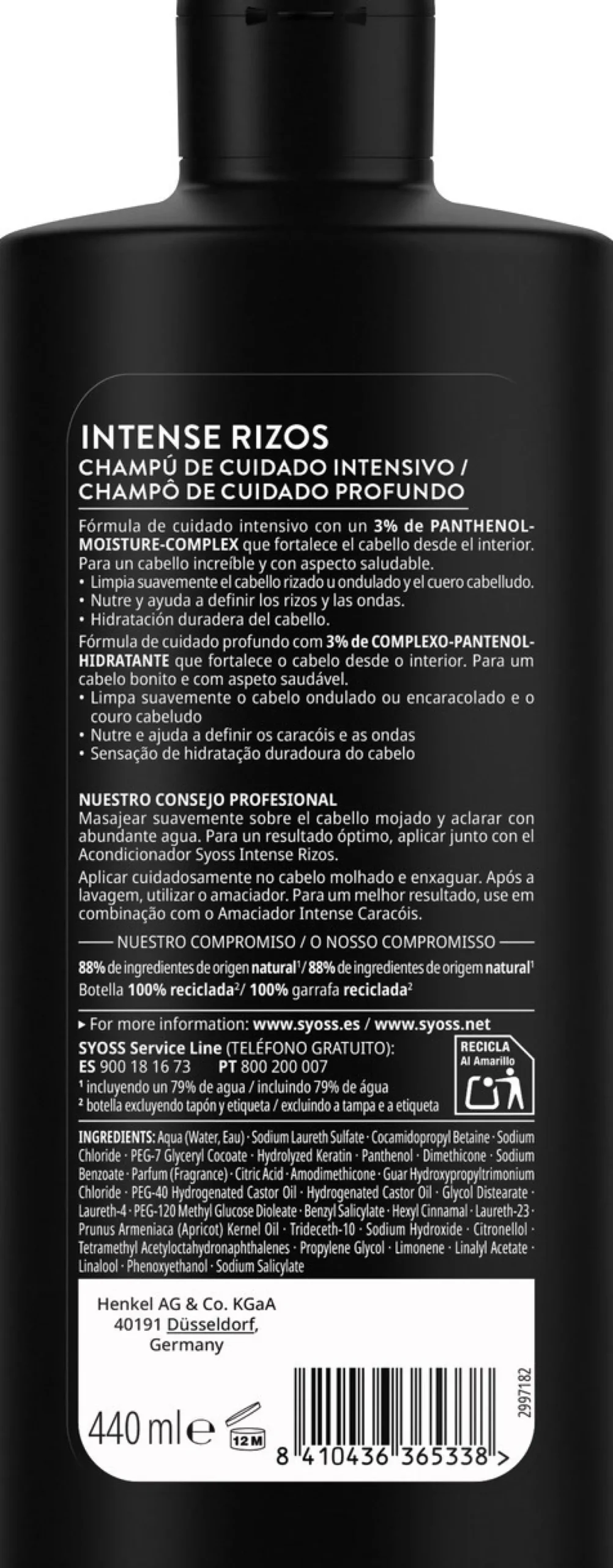Champú Intense Rizos