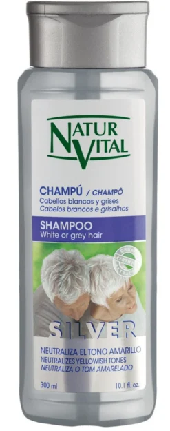 Champú para Cabellos Blancos y Grises