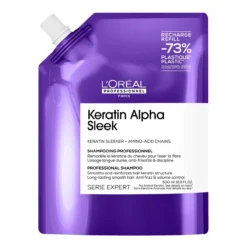 Champú profesional sin sulfatos Keratin Alpha Sleek