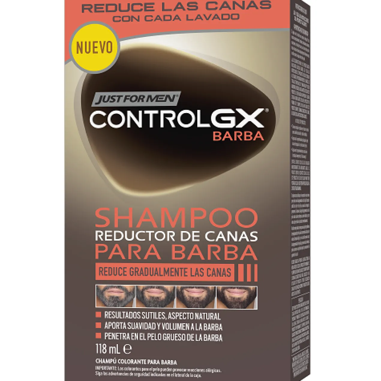 Champú Reductor de Canas Para Barba