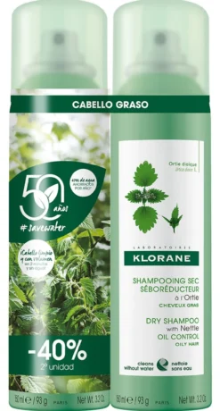 Champú Seco con Extracto de Ortiga