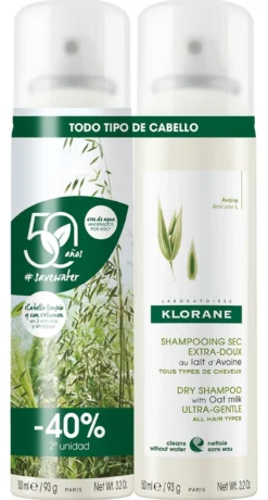 Champú Seco con Leche de Avena