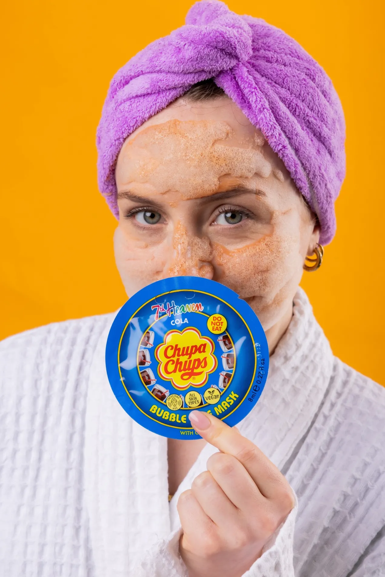 Chupa Chups Mascarilla Facial de Burbujas Cola