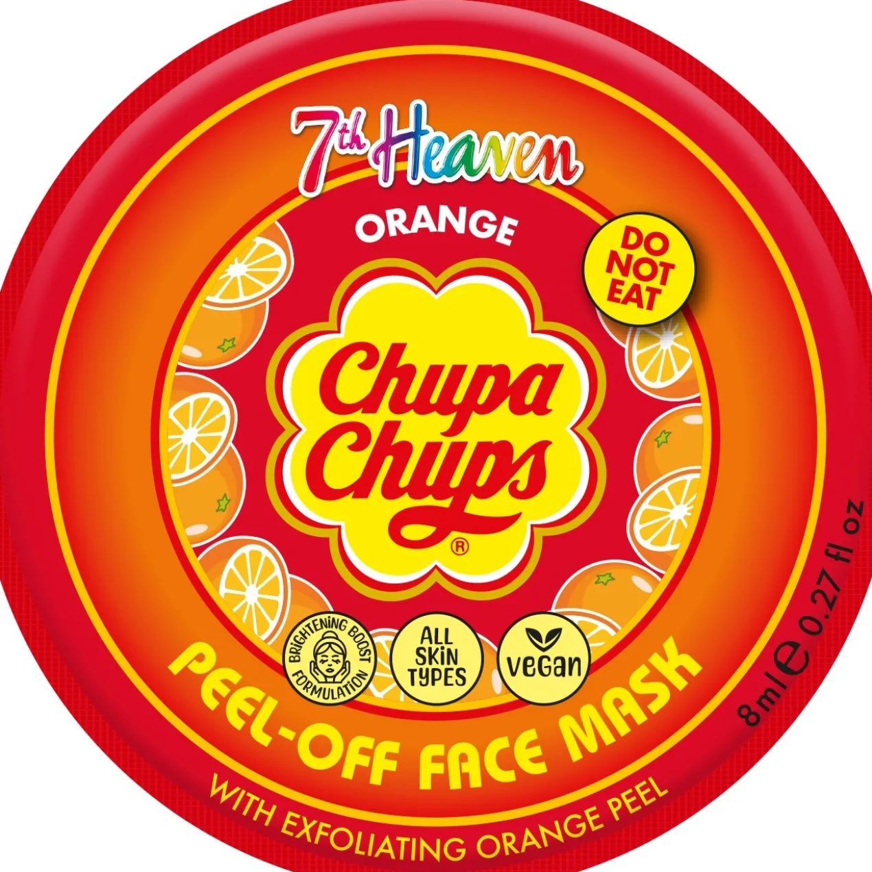 Chupa Chups Peel Off Face Mask Mascarilla Facial Peel-Off Naranja