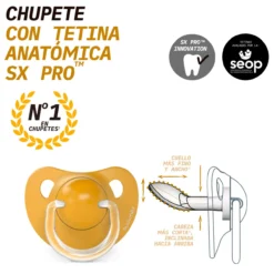 Chupetes Anatómicos Tetina Silicona 6-18M