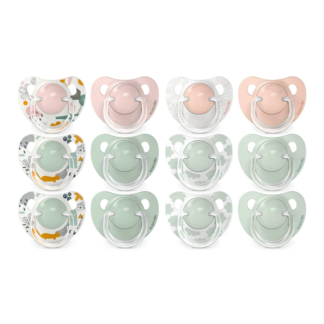 Chupetes Anatómicos Tetina Silicona 0-6M