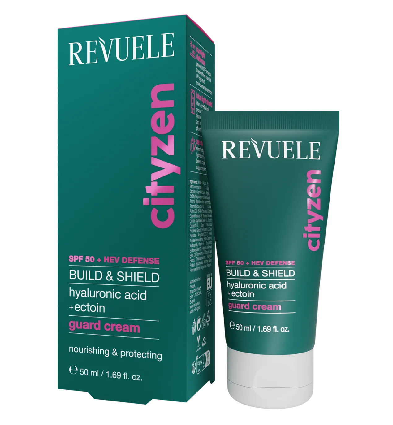 Cityzen Build & Shield Guard Cream Ácido Hialurónico + Ectoína