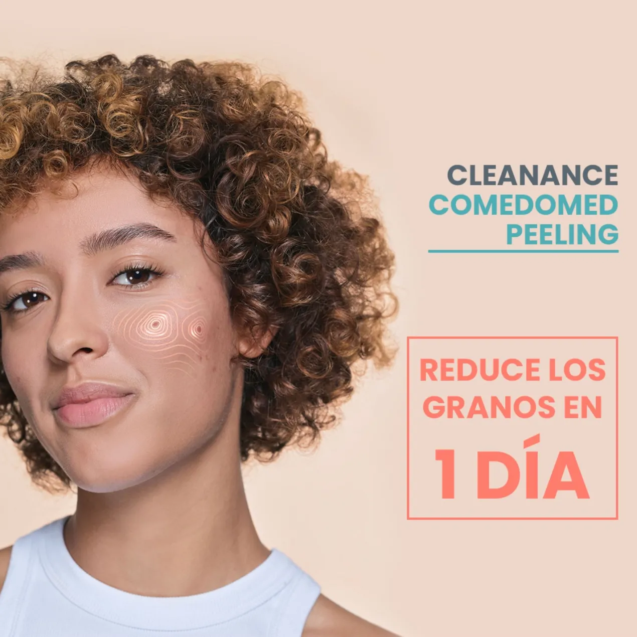Cleanance Comedomed Peeling Crema Intensiva para Acné Brote de Granos