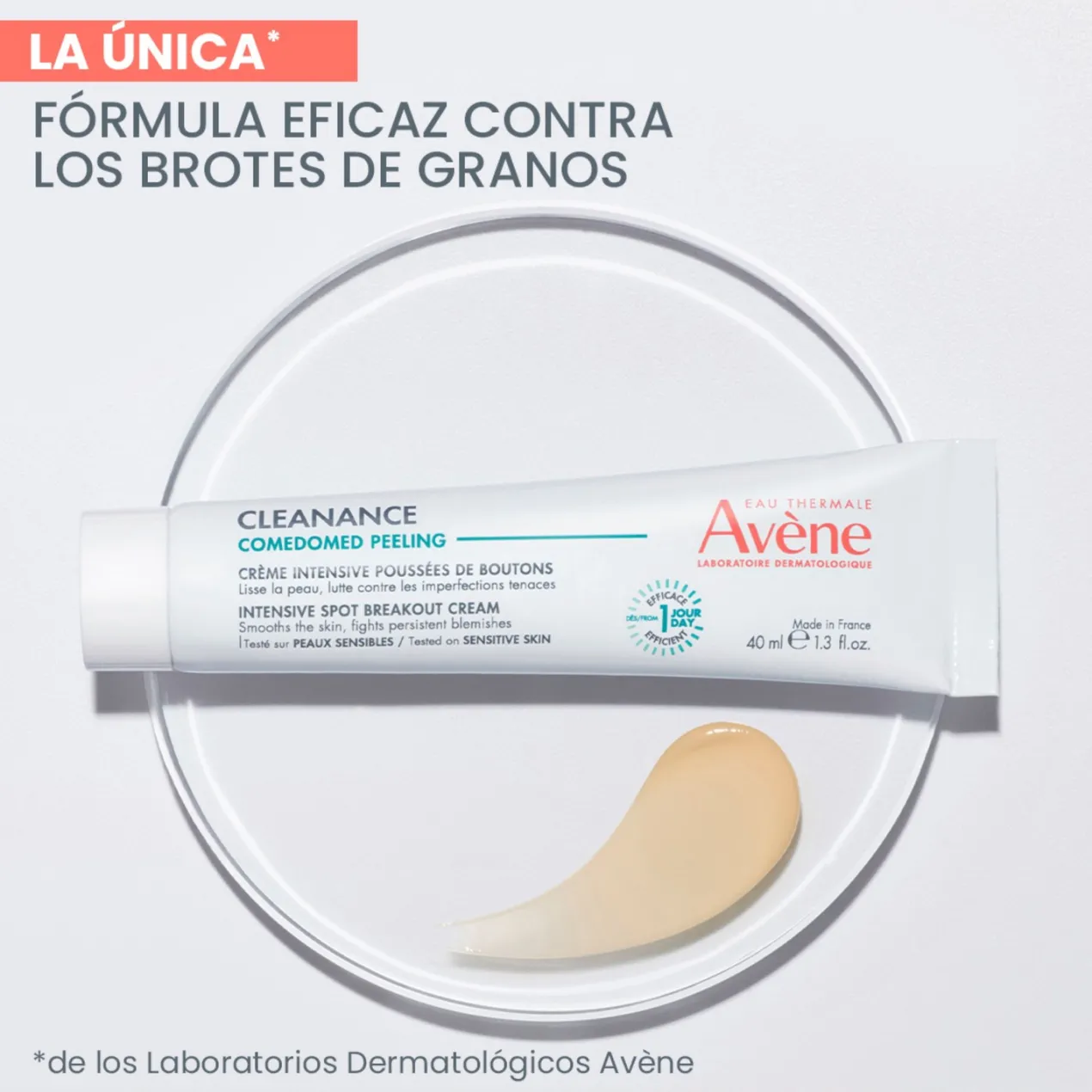 Cleanance Comedomed Peeling Crema Intensiva para Acné Brote de Granos
