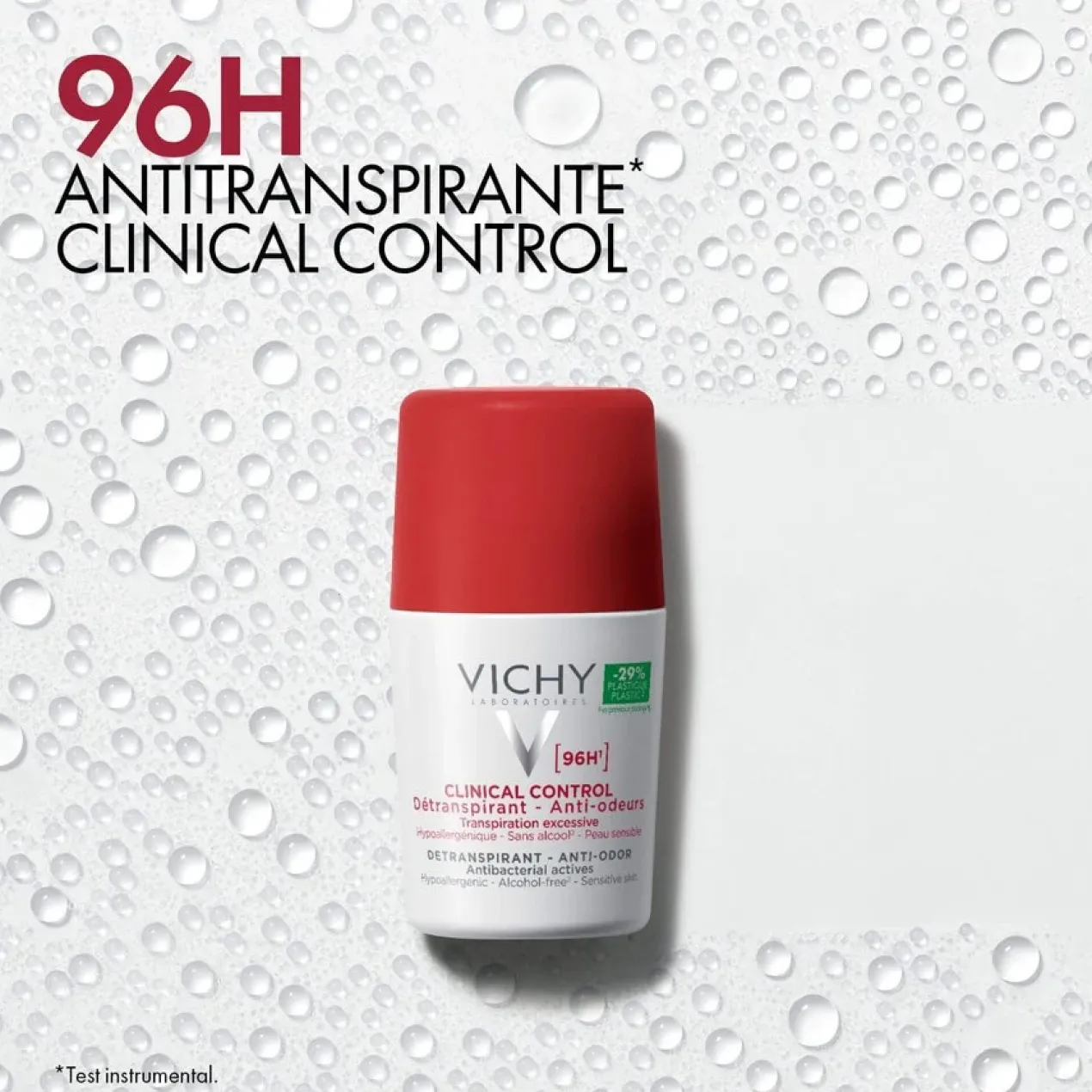 Clinical Control 96h Desodorante Roll-On Antitranspirante