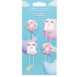 Clips Gatitos Silicona