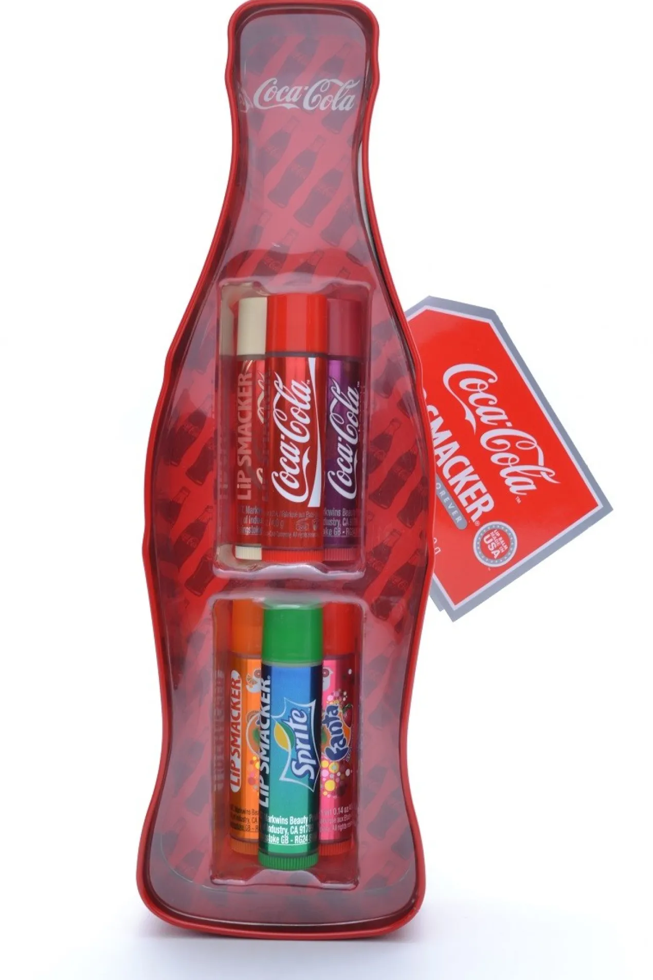 Coca Cola Lip Smacker Vintage Bottle TinBox