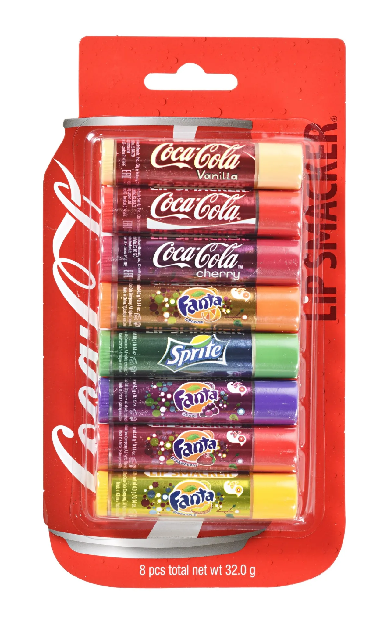Coca-Cola Party Set Bálsamos Labiales