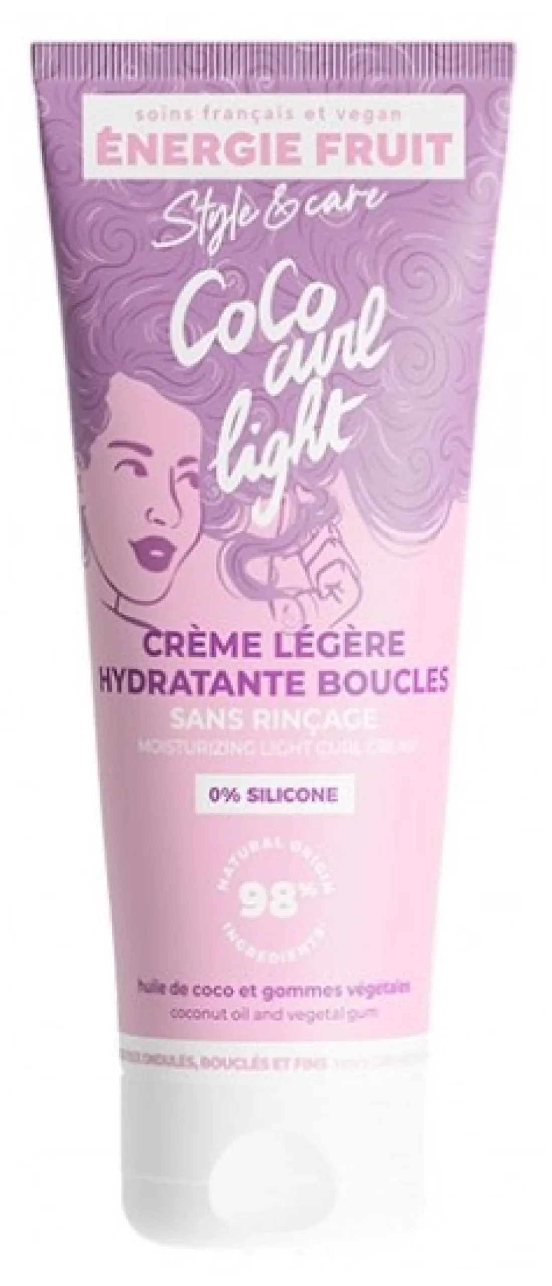 Coco Curl Light Crema Ligera Hidratante para Rizos