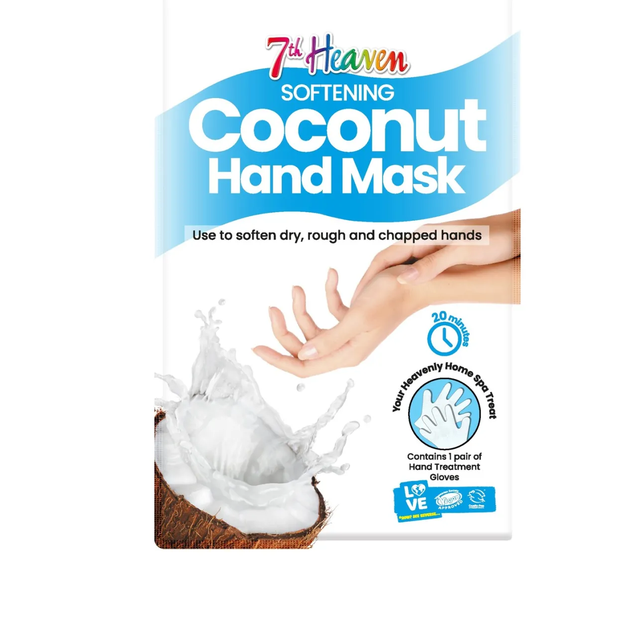 Coconut Hand Mask Mascarilla de Manos Hidratante con Coco