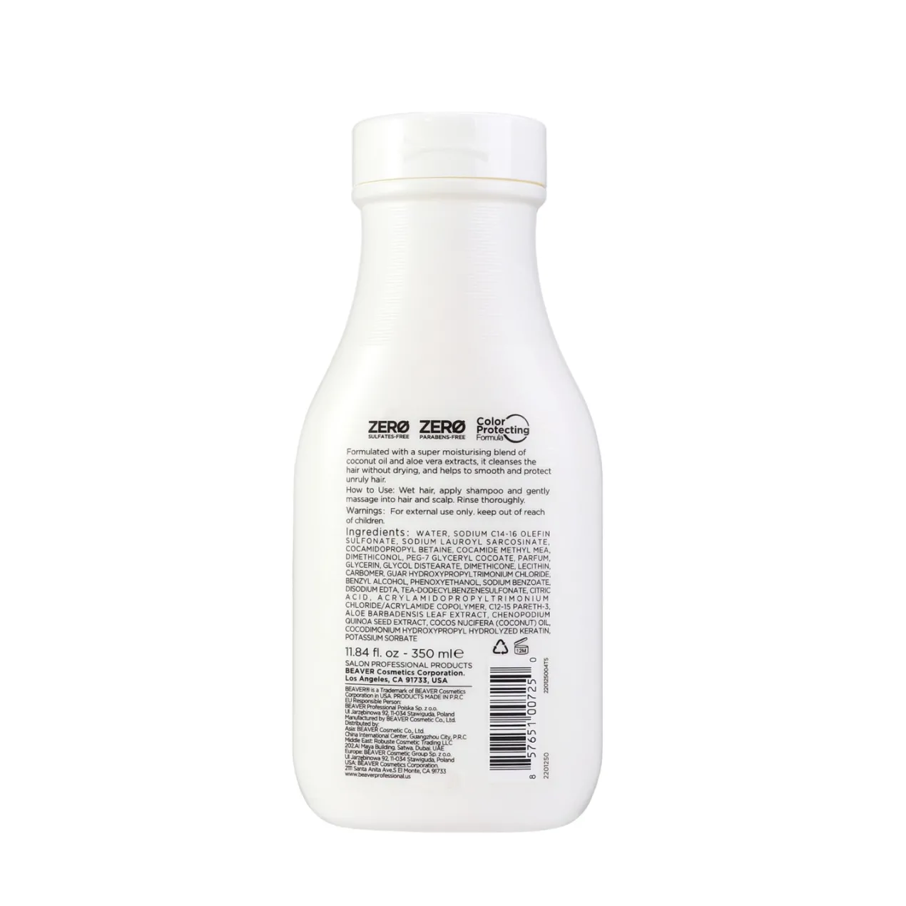 Coconut Oil & Quinoa Champú Hidratante