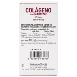 Colágeno con Magnesio Sabor Fresa