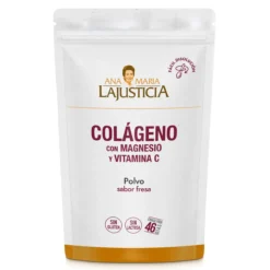 Colágeno con Magnesio y Vitamina C Polvo Sabor Fresa