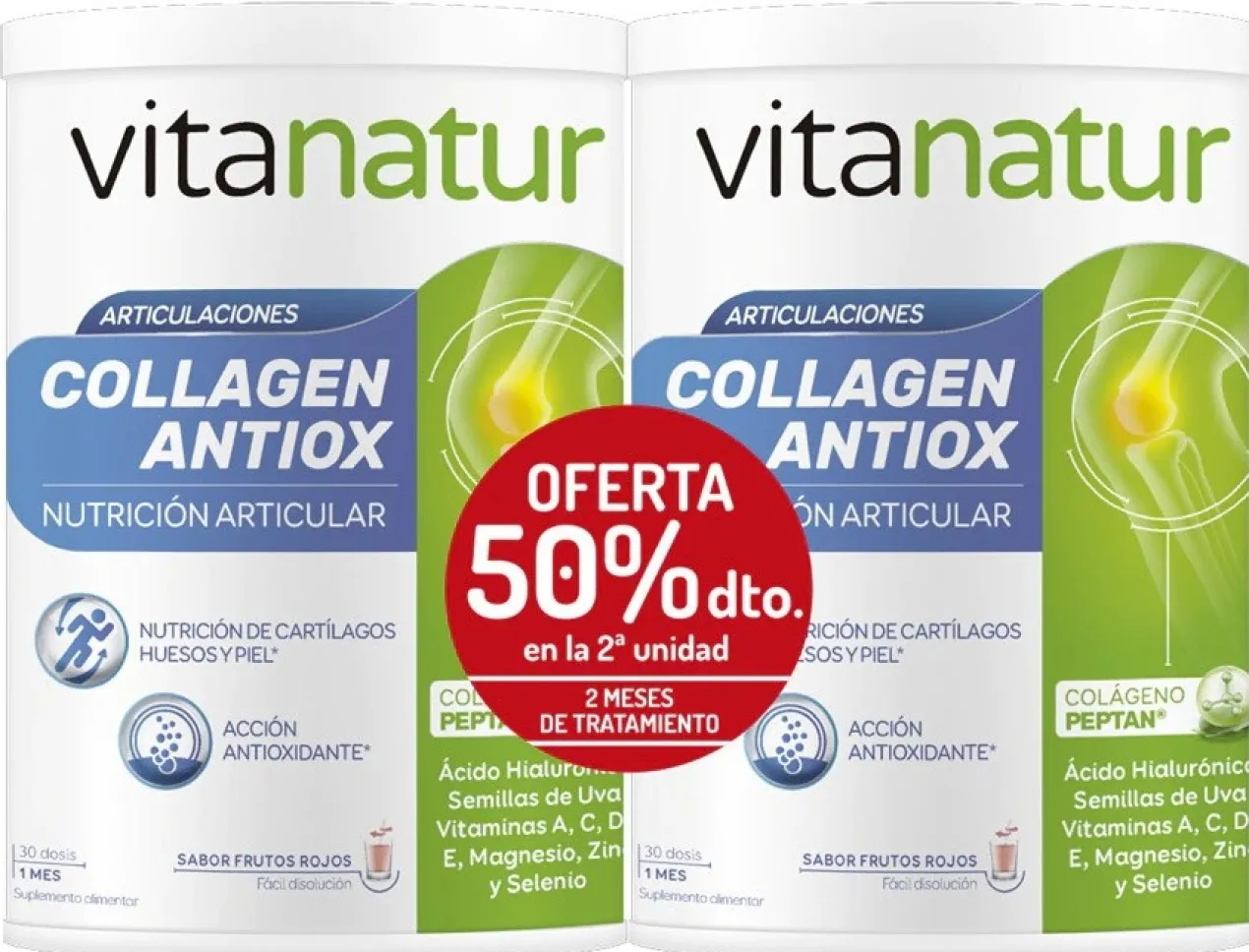 Colágeno Hidrolizado Vitanatur Collagen Antiox Plus