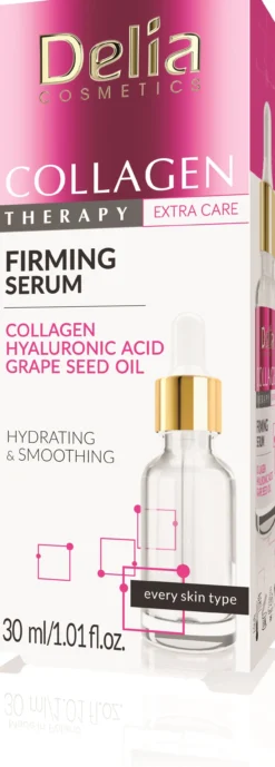 Collagen Therapy Sérum Reafirmante con Colágeno, Ácido Hialurónico y Aceite de Semilla de Uva